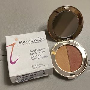 New Jane Iredale Double Duo pure pressed Eye Shadow Golden Peach